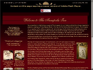 Web site www.annapolisinn.com, The Annapolis Inn